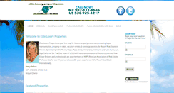 Desktop Screenshot of elite-luxury-properties.com